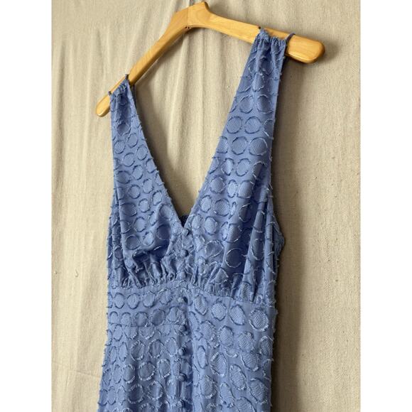 Current Air Anthropologie Womens Baby Doll Fairy Peasant Dress Size S Periwinkle - Picture 7 of 9